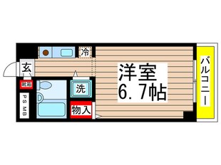 パレ・ドール検見川（403）の物件間取画像